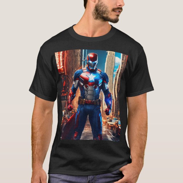 Camiseta Soy un hombre de hierro (Anverso)
