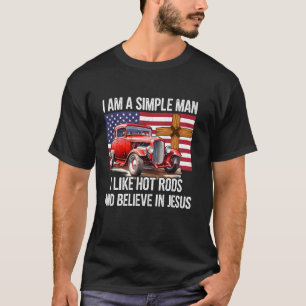 Camiseta Soy Un Hombre Sencillo Que Me Gusta Los Calores Y