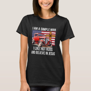 Camiseta Soy Un Hombre Sencillo Que Me Gusta Los Calores Y 