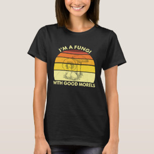 Camiseta Soy un hongo con hongos retro de Buenos Morels