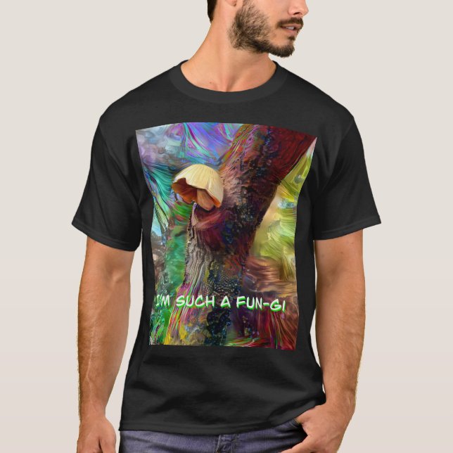 Camiseta Soy un hongo divertido (Anverso)