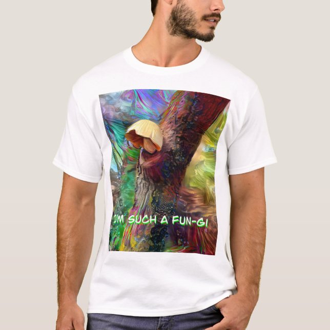 Camiseta Soy un hongo divertido (Anverso)