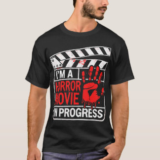 Camiseta Soy un Horror en Progreso Diseño de Huella de Mano