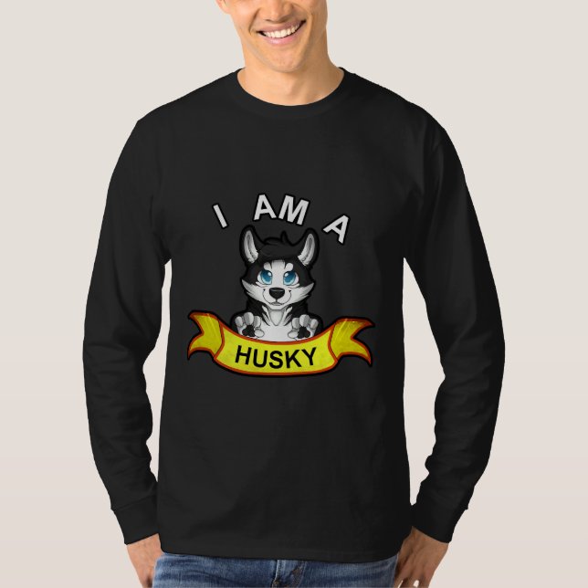 Camiseta ¡Soy un Husky! (Anverso)