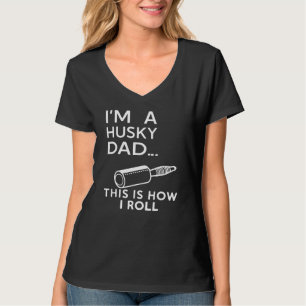 Camiseta Soy un Husky Dad Siberian Husky Dad Love