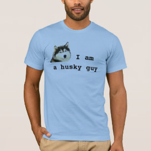 Camiseta Soy un Husky Guy Dog T-Shirt