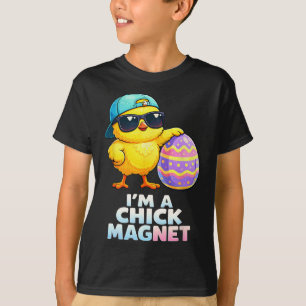 Camiseta Soy un imán para las chicas Chiste divertido de po
