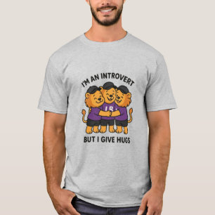 Camiseta Soy un introvertido pero doy abrazos