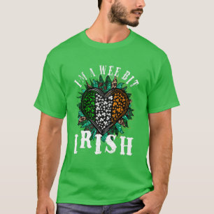 Camiseta Soy un irlandés de Wee Bit, el leopardo de Saint P