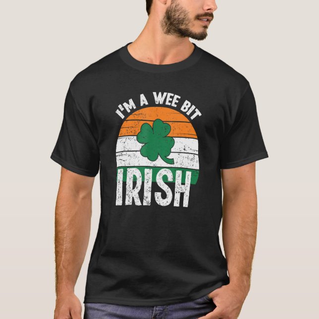 Camiseta Soy un irlandés humorístico Día de Saint Patricks (Anverso)