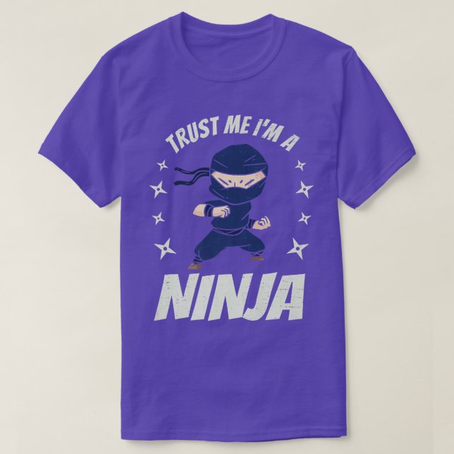 Camiseta Soy un japonés Ninja Shinobi Samurai  (Diseño del anverso)