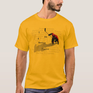 Camiseta Soy un jugador de hockey