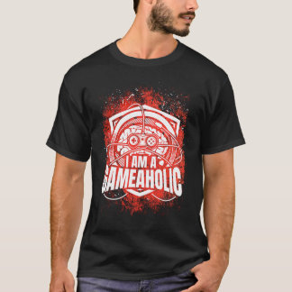 Camiseta Soy un jugador de juegos de azar GAMEAHOLIC
