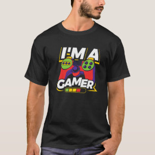 Camiseta Soy un jugador de videojuegos Nerd Geek Pc Console