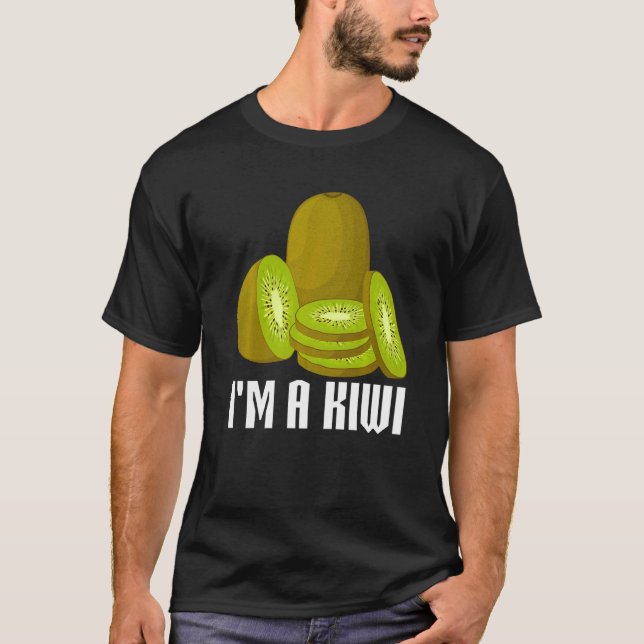 Camiseta Soy un Kiwi Kiwi Kiwi Fruit (Anverso)