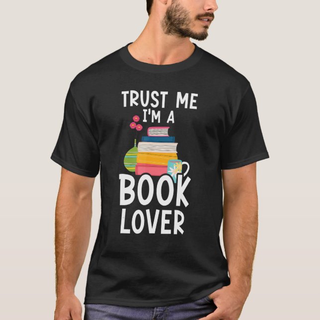 Camiseta Soy un libro de literatura bbliófilo libra (Anverso)