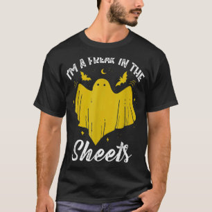 Camiseta Soy un loco en las sábanas de Halloween en tempora