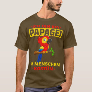 Camiseta Soy Un Loro En Un Divertido Loro Humano Con Disfra