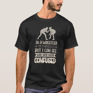 Camiseta Soy un luchador, no una diosa, puedo ver por qué f