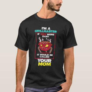 Camiseta Soy un maestro de parrilladas si la barbacoa fuera
