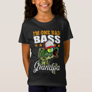 Camiseta Soy un mal abuelito que pesca el día del padre