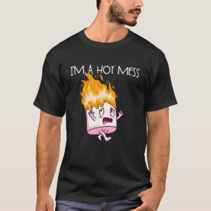 Camiseta Soy un marshmallow de Mess caliente S'Mores