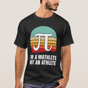 Camiseta Soy un Mathlete Feliz Día Pi