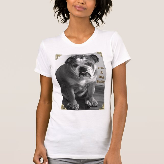 Camiseta soy un matón grande (Anverso)