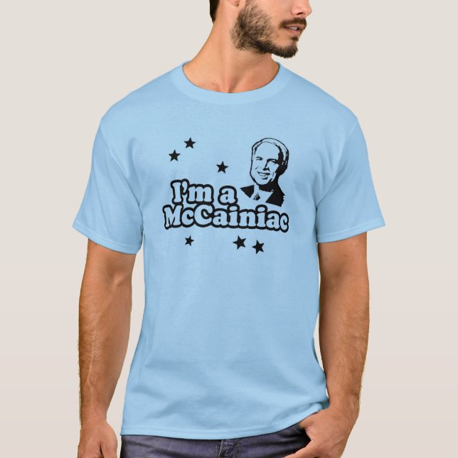 Camiseta Soy un McCainiac (Anverso)