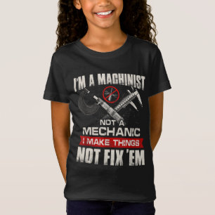 Camiseta Soy un mecanógrafo, no un mecánico y orgulloso mec