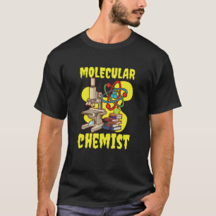 Camiseta Soy un microscopio molecular de instrumentos quími