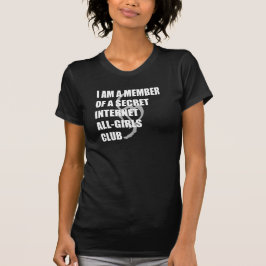 Camiseta Soy un miembro de una oscuridad del club de los