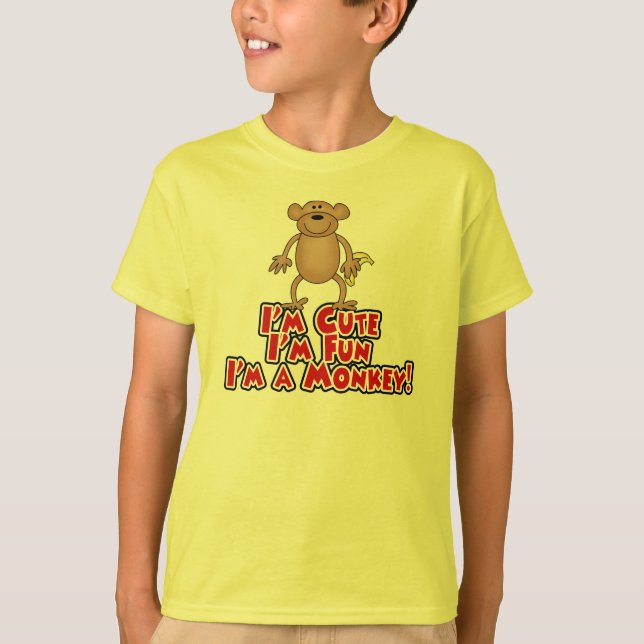 Camiseta Soy un mono (Anverso)