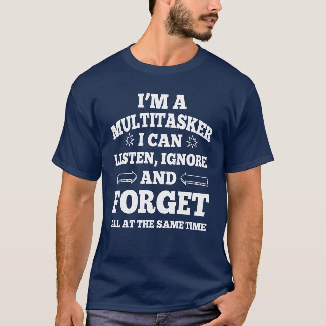 Camiseta Soy un multitarea (Anverso)