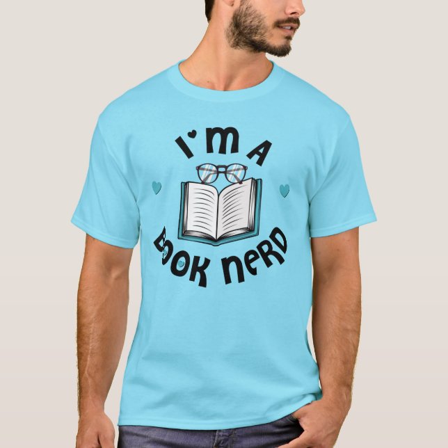 Camiseta Soy un Nerd del Libro (Anverso)