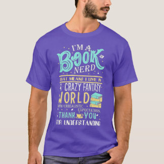 Camiseta Soy un Nerd del Libro