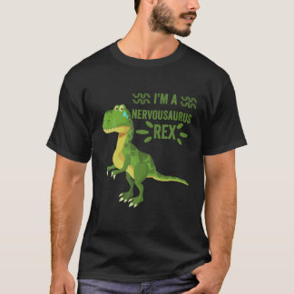 Camiseta Soy un nervioso Rex Funny Dinosaur Rex Halloween C