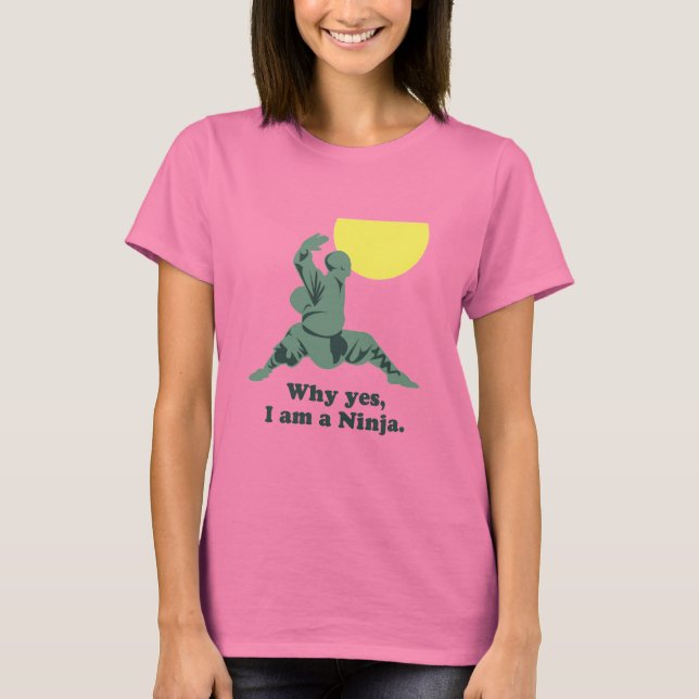 CAMISETA SOY UN NINJA (Anverso)
