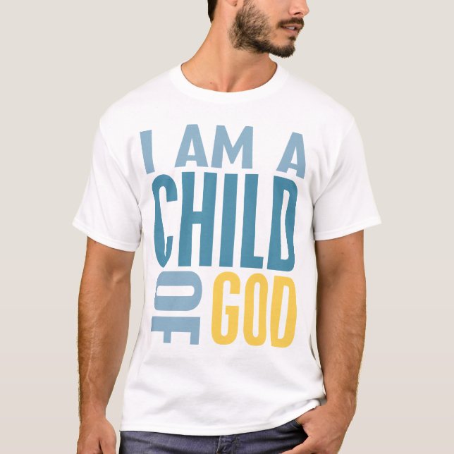 Camiseta Soy un niño de dios (Anverso)