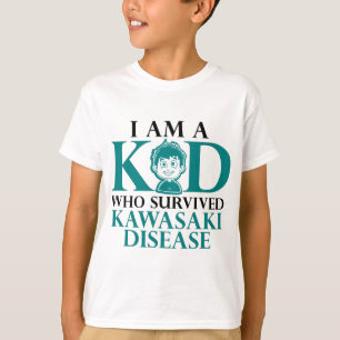 CAMISETA SOY UN NIÑO QUE SOBREVIVIÓ LA ENFERMEDAD KAWASAK