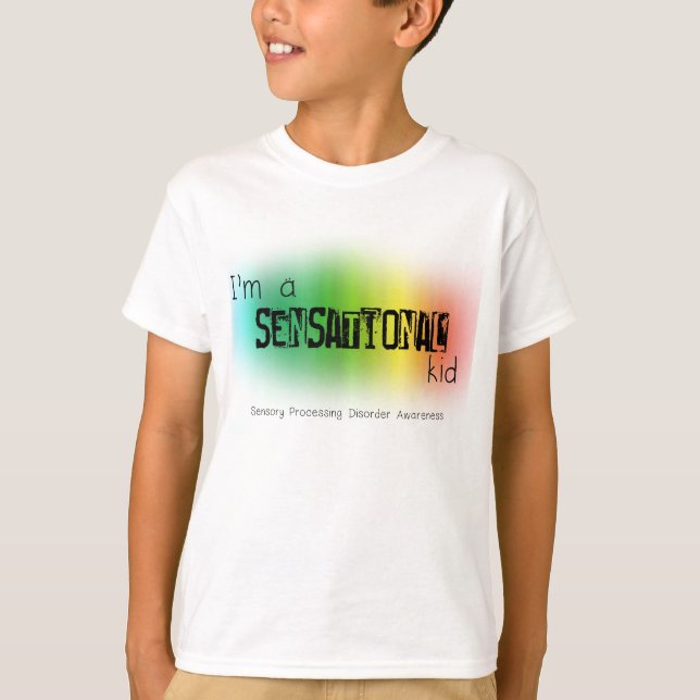 Camiseta Soy un niño sensacional (Anverso)