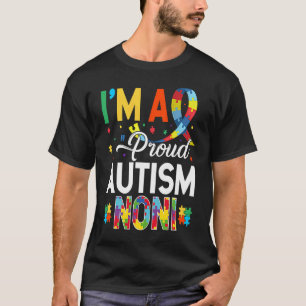 Camiseta Soy un Noni Orgulloso de Autismo que Combina la Co