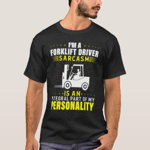 Camiseta Soy un operador de carretillas elevadoras de horqu