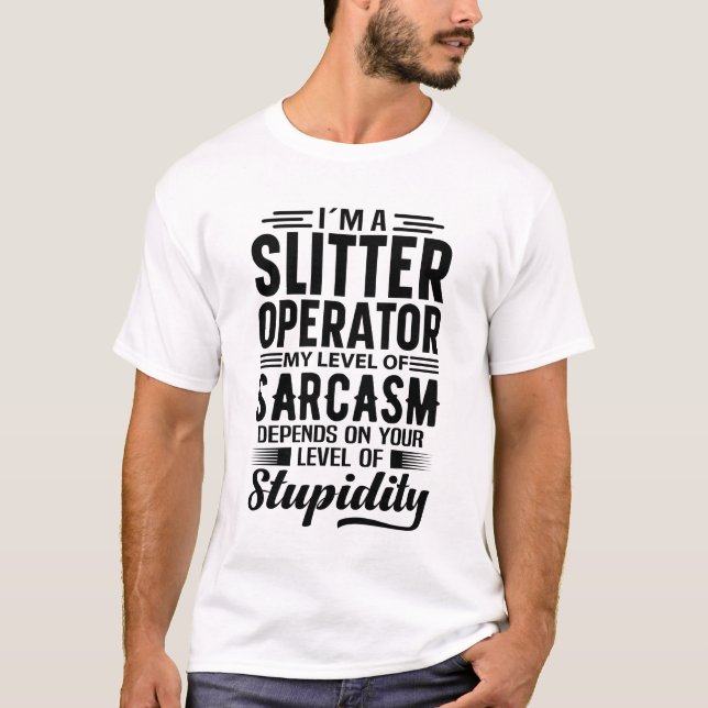 Camiseta Soy un operador de diapositivas (Anverso)