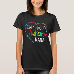 Camiseta Soy un orgulloso autismo Las mujeres Chicas de Nan
