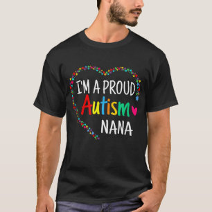 Camiseta Soy un orgulloso autismo Las mujeres Chicas de Nan