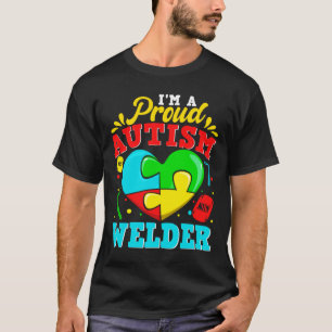 Camiseta Soy Un Orgulloso Autismo Solar Rompecabezas Corazó