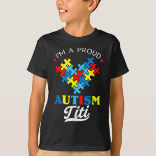 Camiseta Soy un orgulloso autismo Titi Autism Awareness Tun