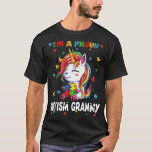 Camiseta Soy un orgulloso bozal de autismo para la sensibil