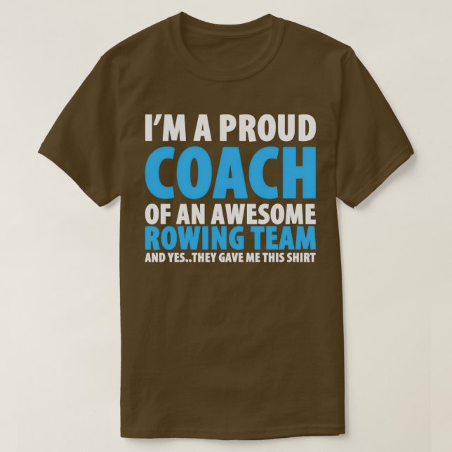 Camiseta Soy Un Orgulloso Entrenador De Un Impresionante Eq (Diseño del anverso)